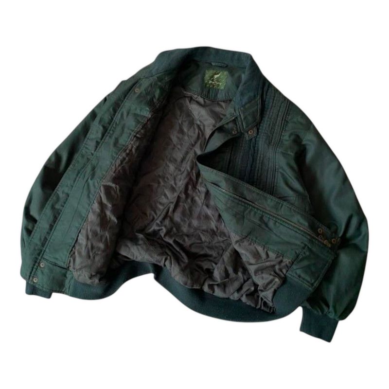 Vintage PAUL FLIGHT JACKET green hunter XL, foto 2