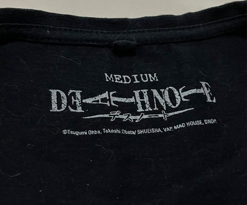 Kaos Anime Death Note Official Merch, foto 4