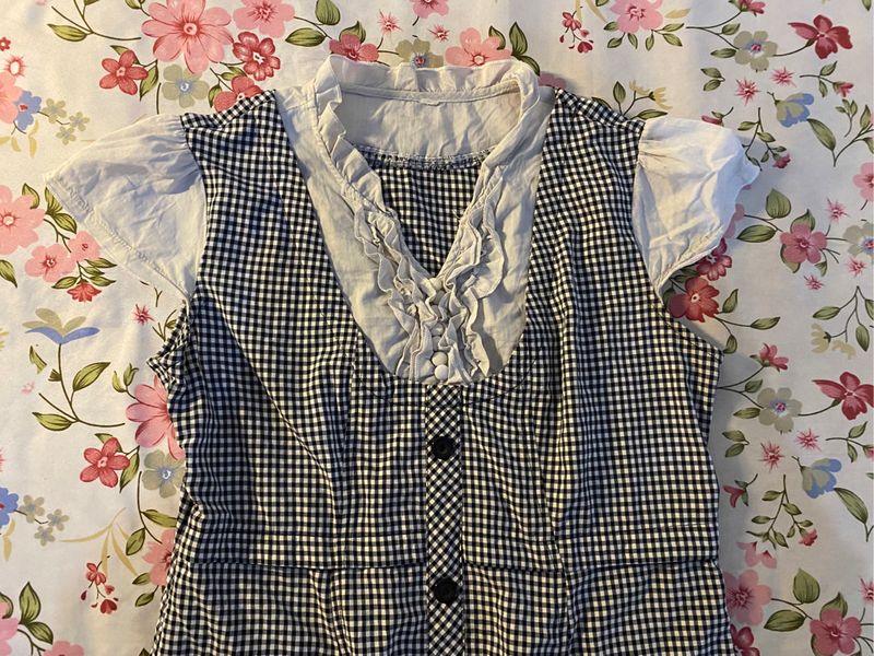 Gingham Pouch Dolly Dress, foto 4