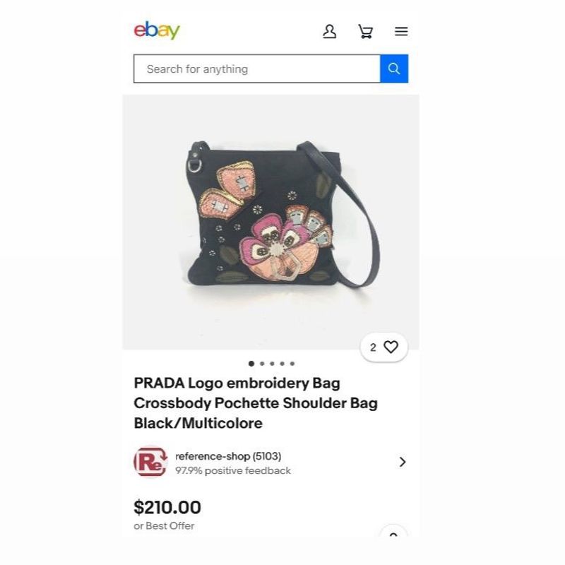 Prada crossbody shoulder bag, foto 6