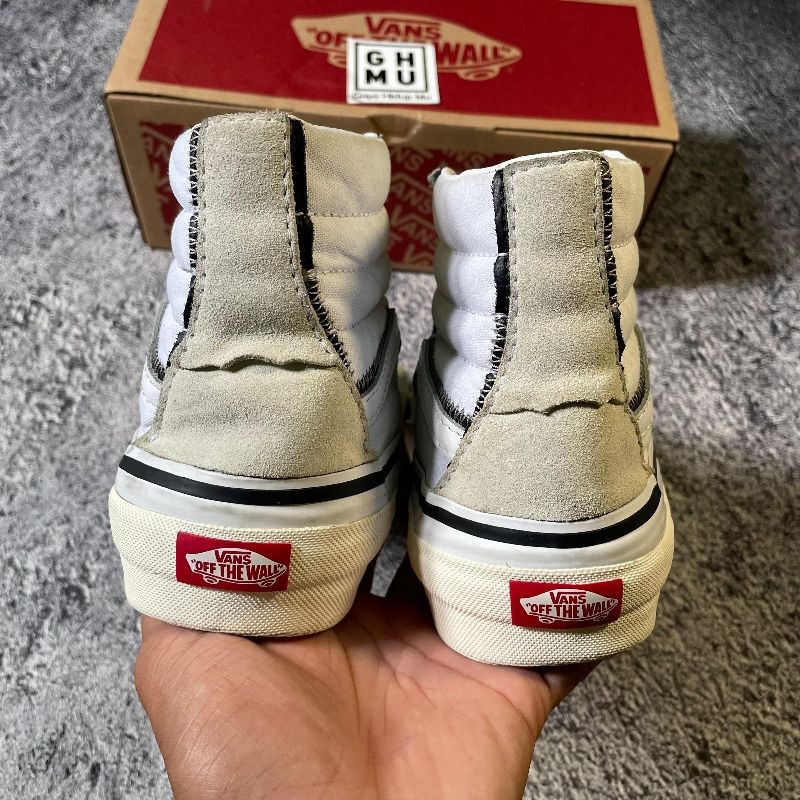 Vans Sk8 Hi Contruction White Original Replace box, foto 7