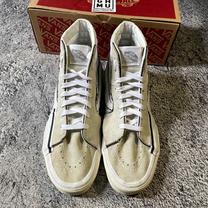 Vans Sk8 Hi Contruction White Original Replace box, foto 6