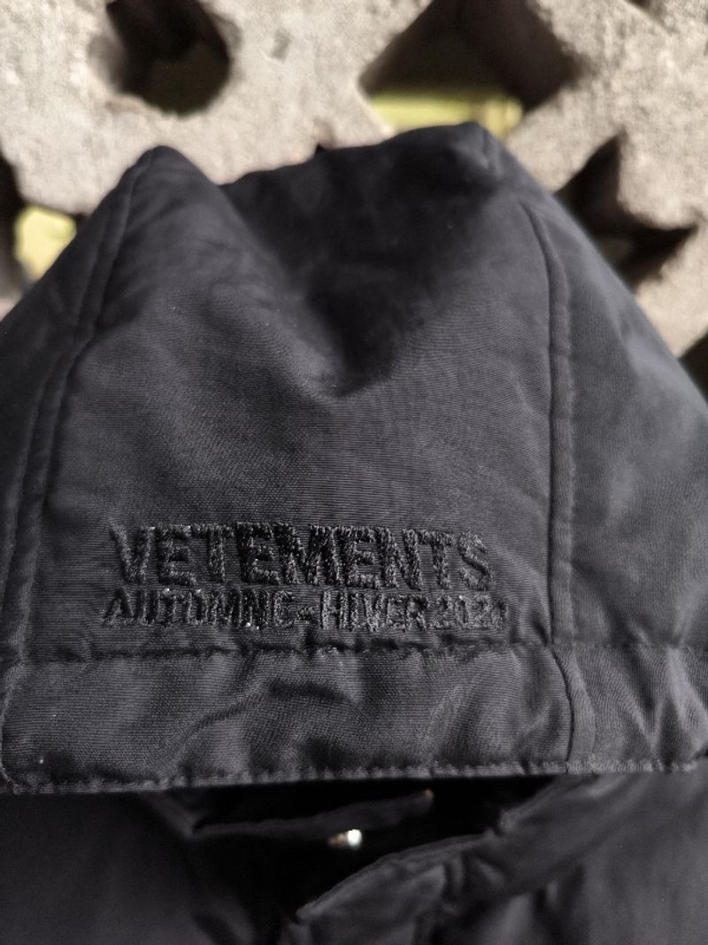 Puffer down jacket reversible vetements, foto 5