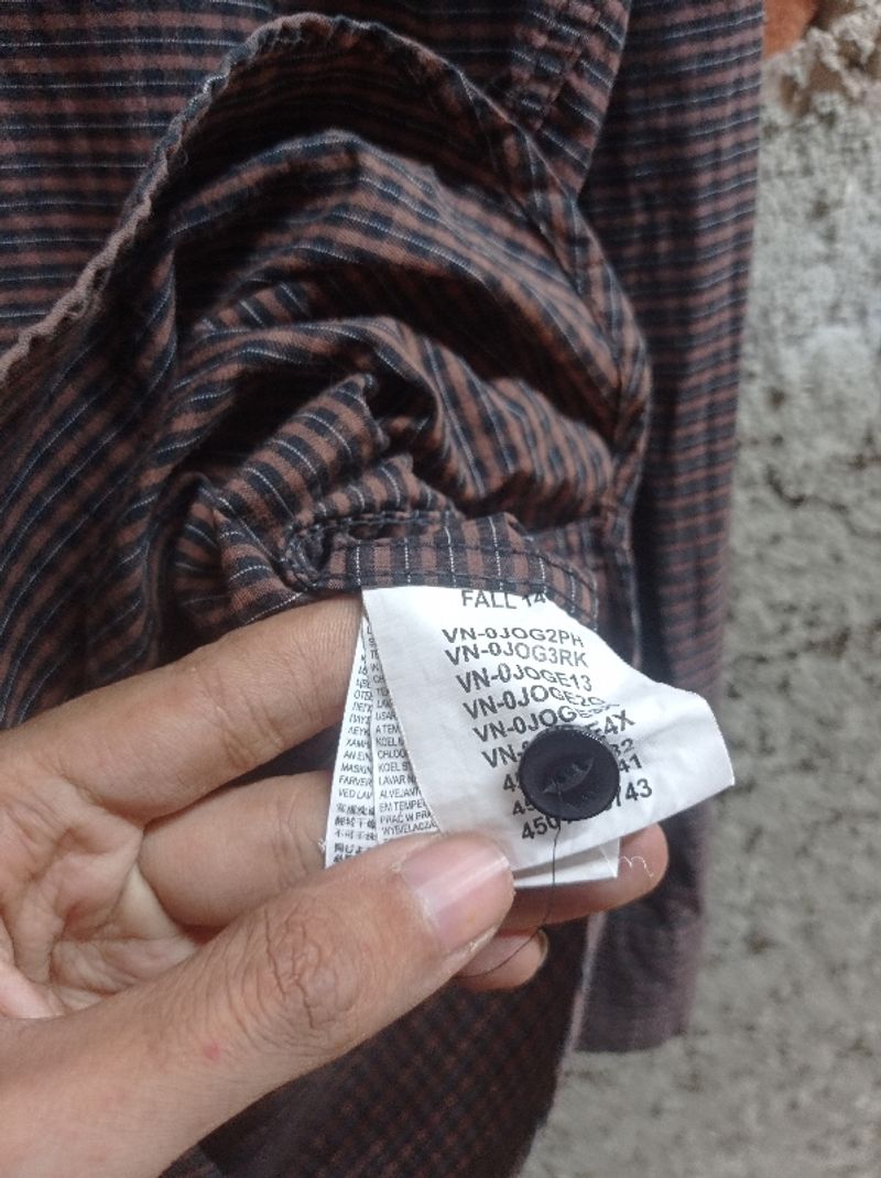 Kemeja lengan panjang vans, foto 2