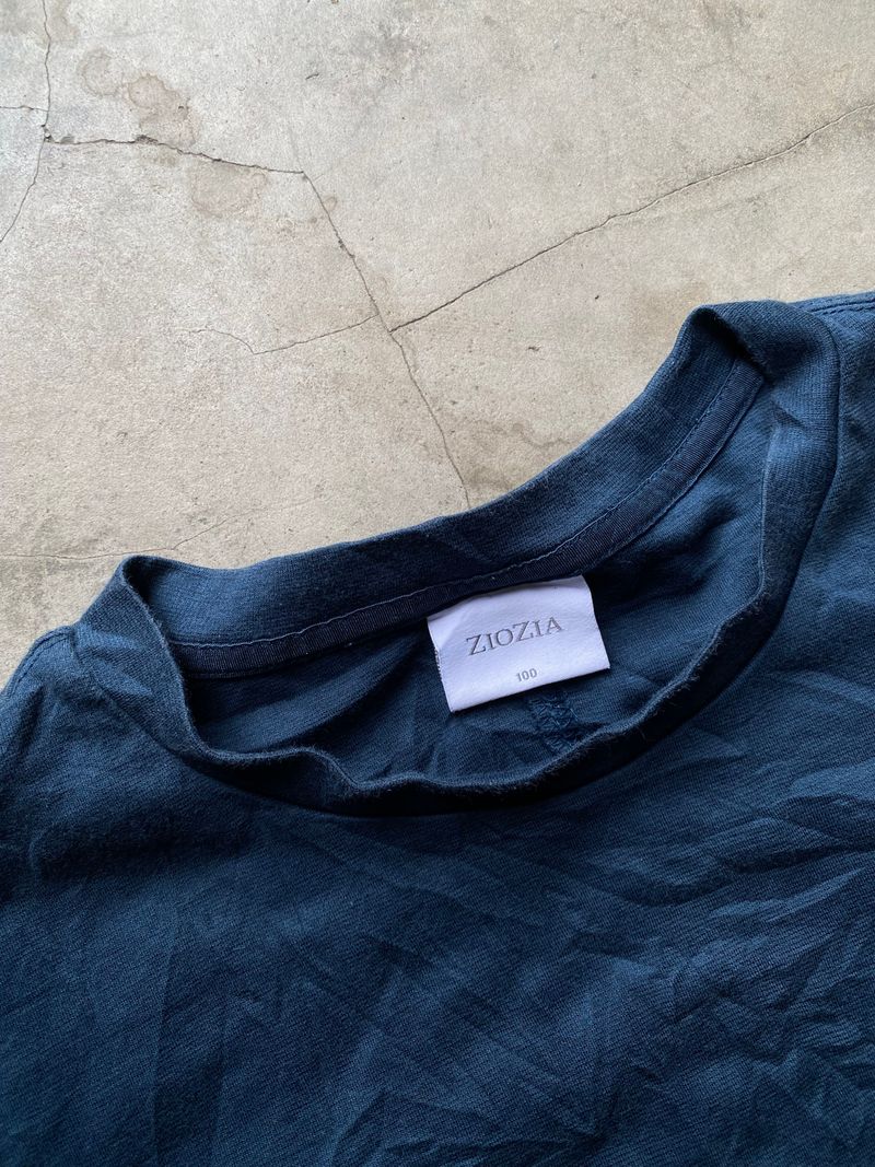 Kaos ZioZia Basic Navy Shortsleeve T-shirt, foto 2