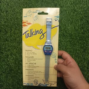 TALKING WATCH DIGITAL 90s jam tangan Japan Versi Jepang