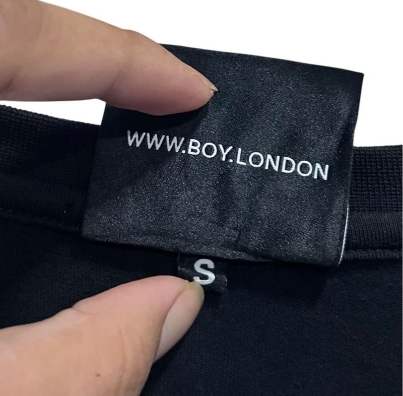Boy London Wings  Black Tee Authentic Original, foto 5