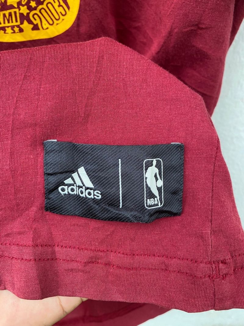 Adidas x nba t-shirt red, foto 6