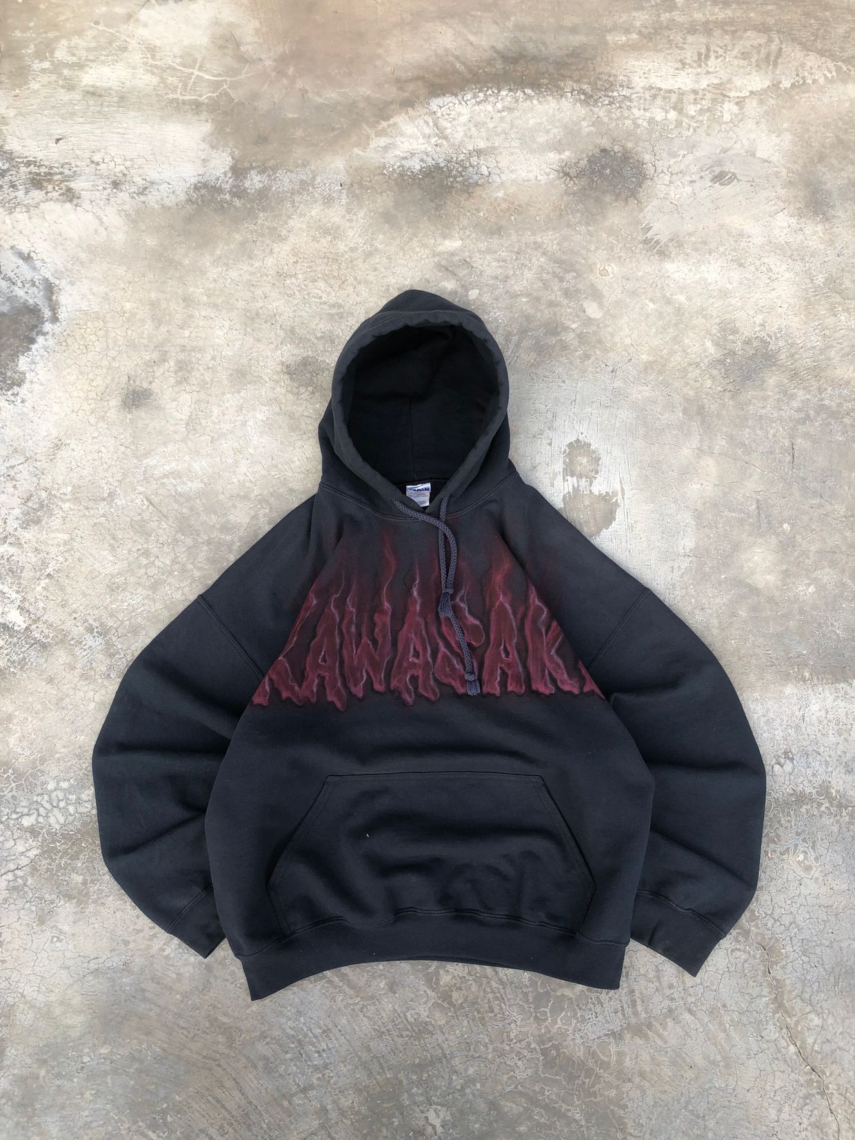Gildan Y2K Hoody Pria black