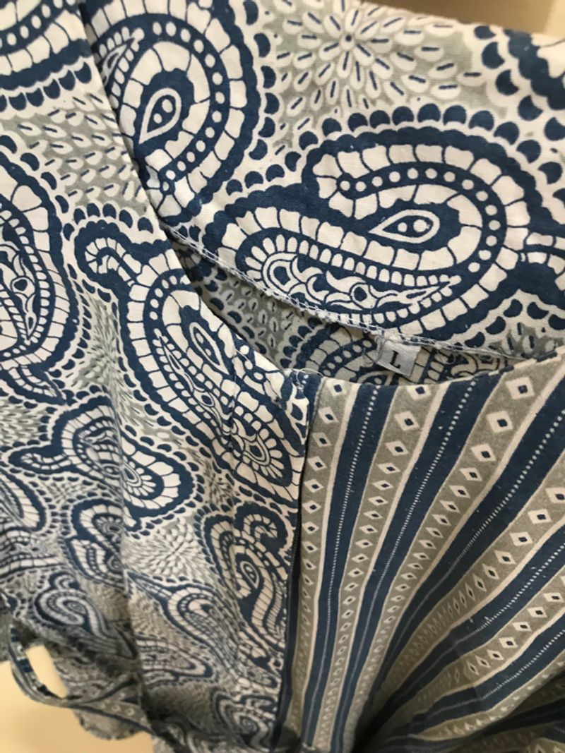 Batik biru, foto 3
