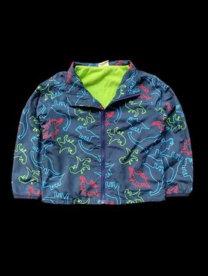 KIDBOW KIDS DINOSAURUS WINBREAKER HOODIE JACKET | OUTERWEAR