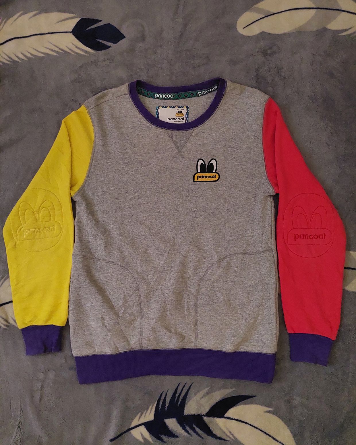 Pancoat Casual Sweater Pria gray, foto 2