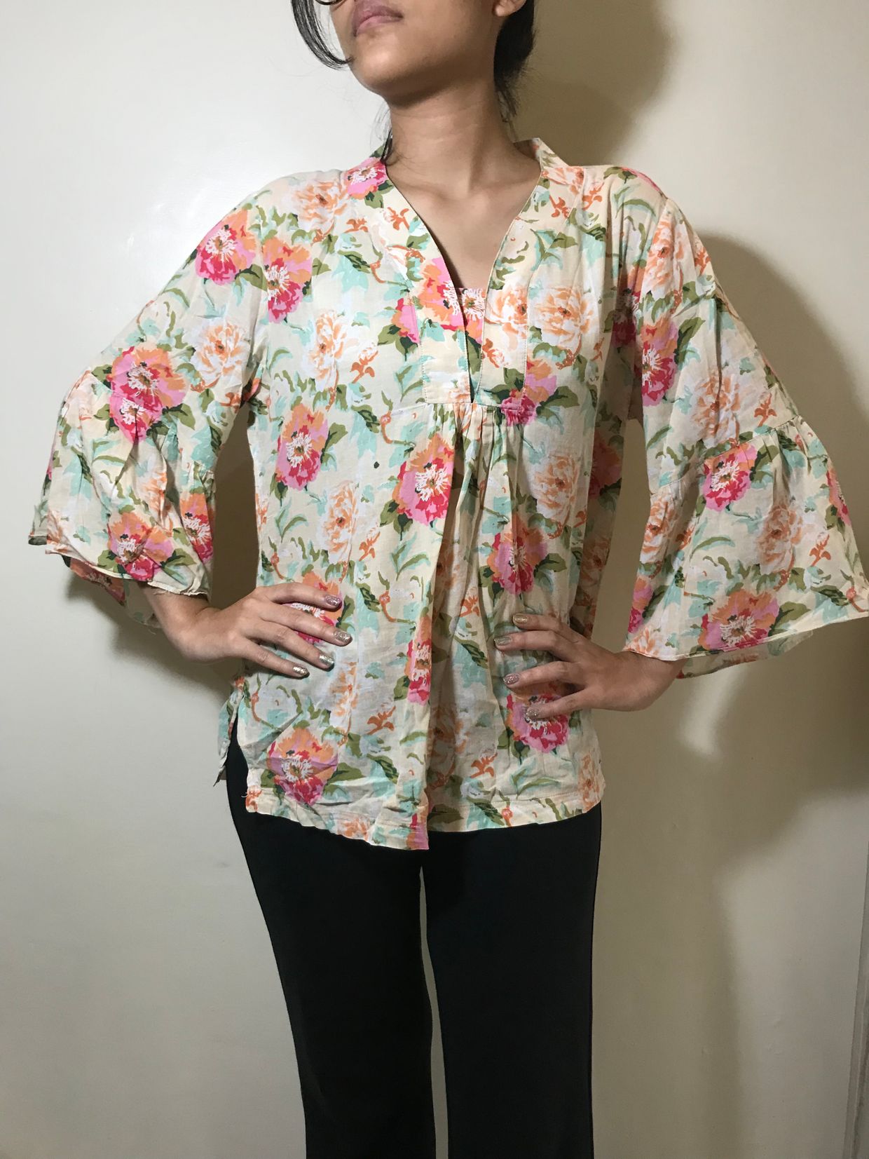 Name : Flower Blouse Pink &, foto 5