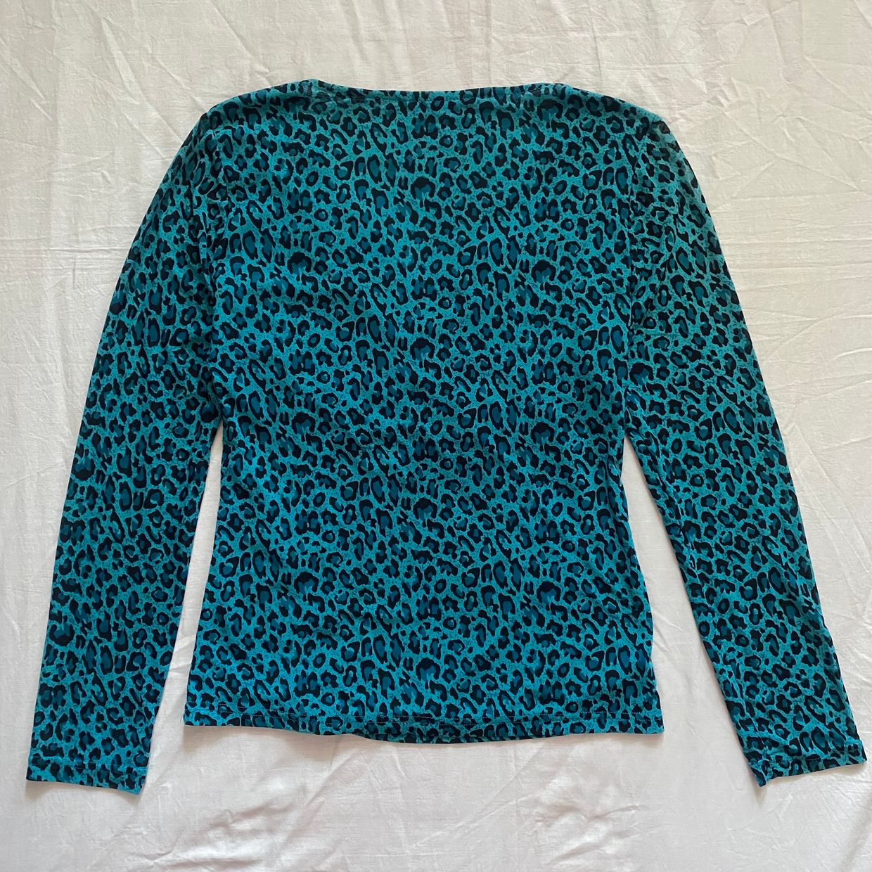 Y2K Grunge Blouse Wanita blue, foto 8