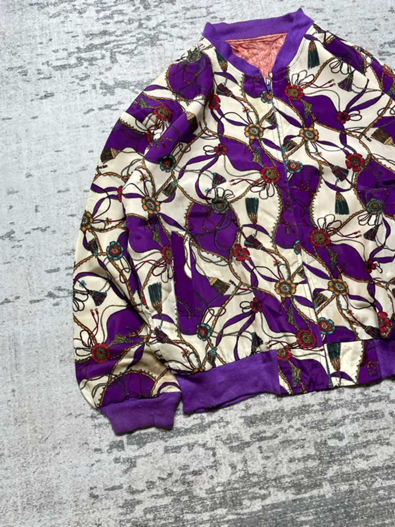 Silk bomber jacket, foto 5