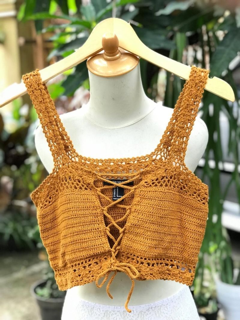 Vest Premium Mustard Forever 21, foto 3
