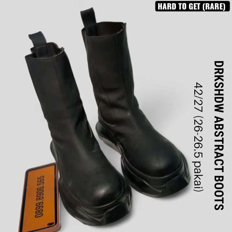 rick owens boot drkshdw abstract 42 27cm, foto 2