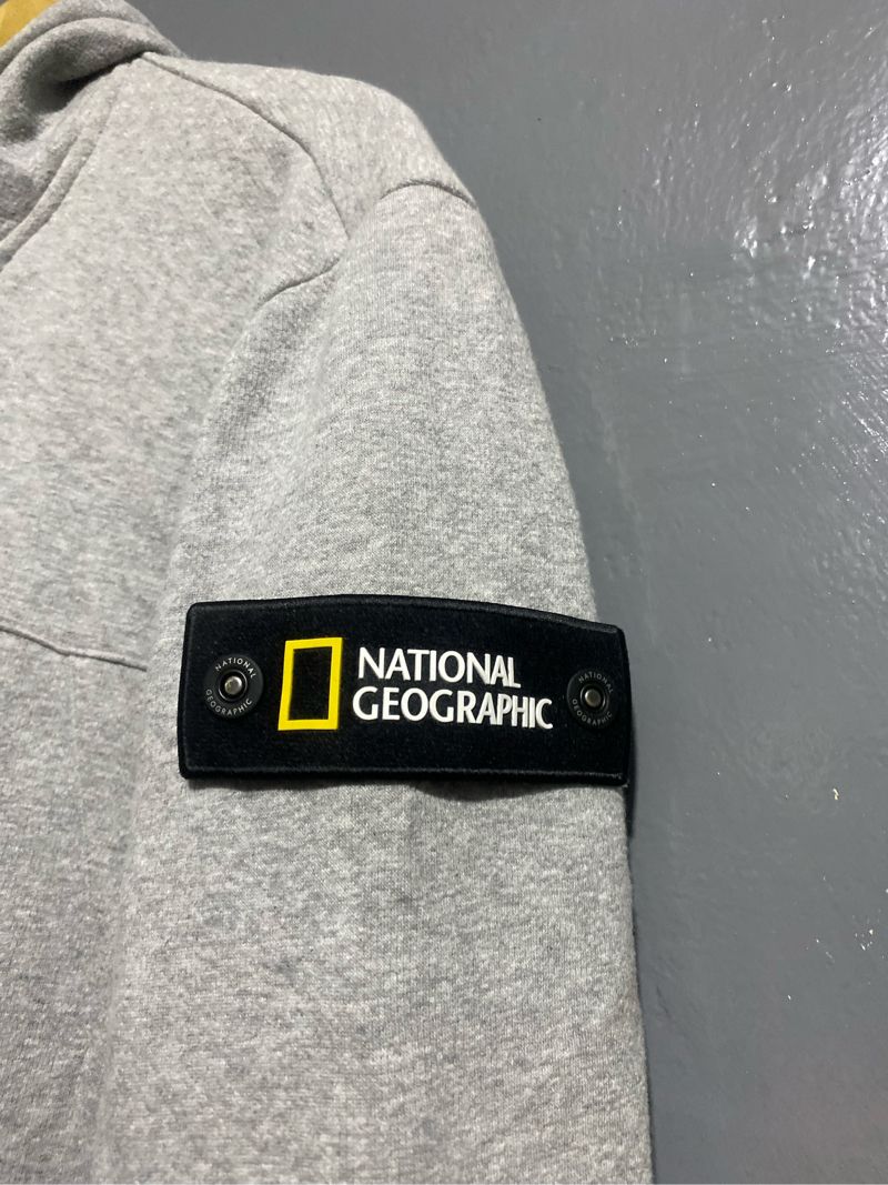 National Geographic Patch Zip Hoodie N193MFT080-2 Multi Pock, foto 3