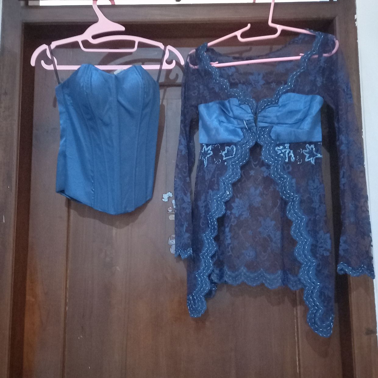 Coquette Pakaian Nasional Kebaya Wanita blue