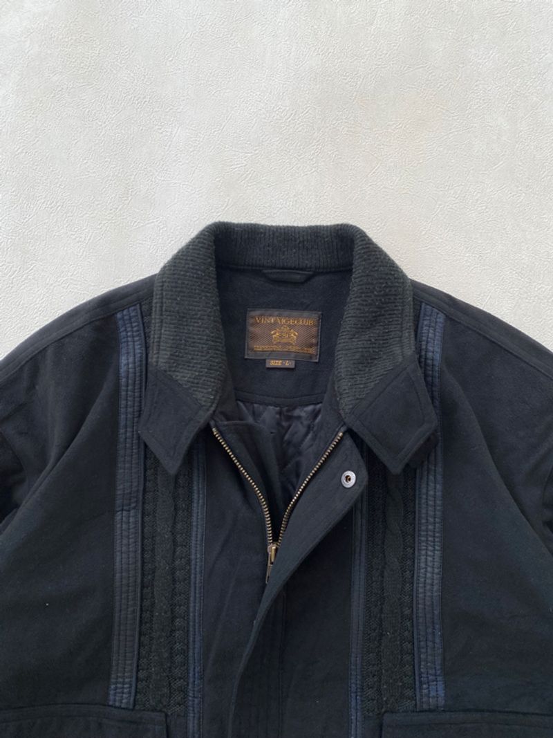 Vintage Club - Suede Flight Jacket, foto 3