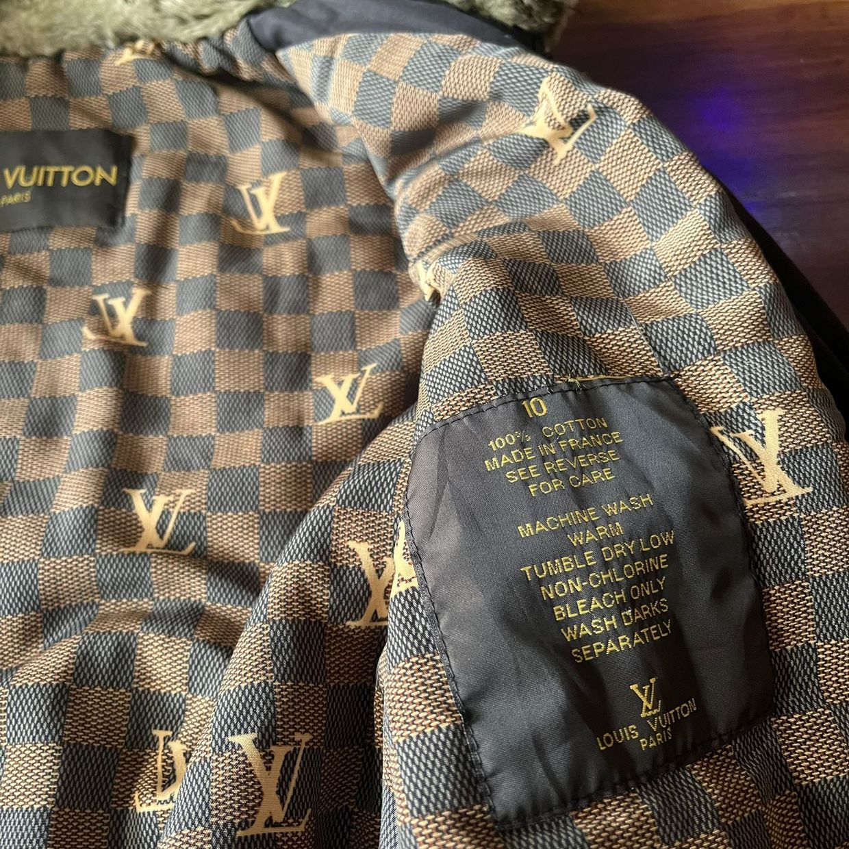 louis vuitton jacket sherpa, foto 4