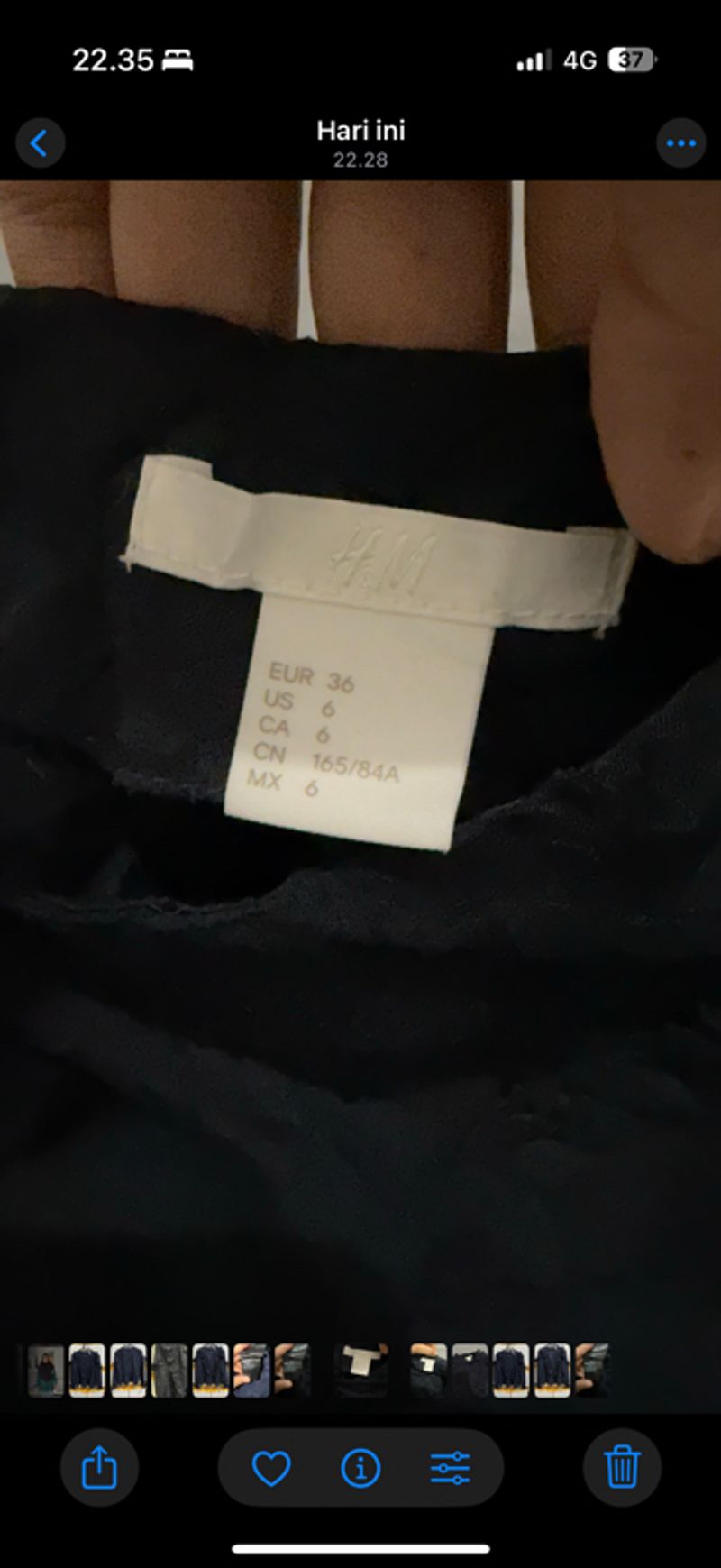 Atasan / Blouse wanita H&M, foto 3
