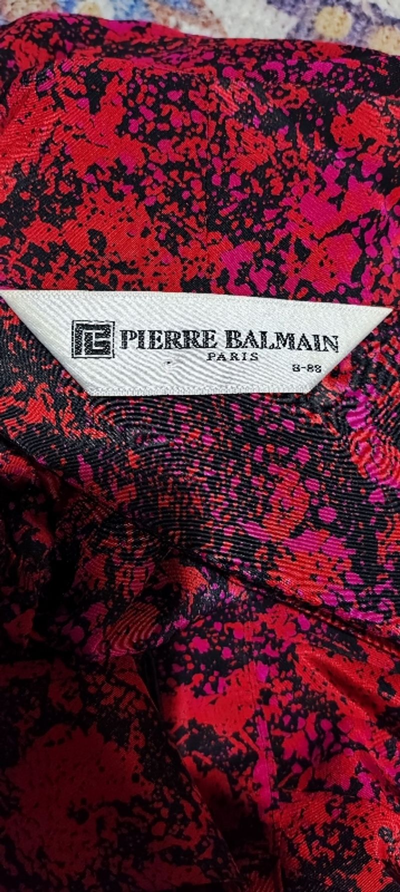 Pierre balmain Vintage silk blouse, foto 8