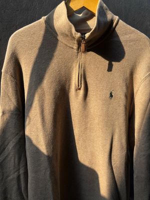 Ralph lauren halfzip beige