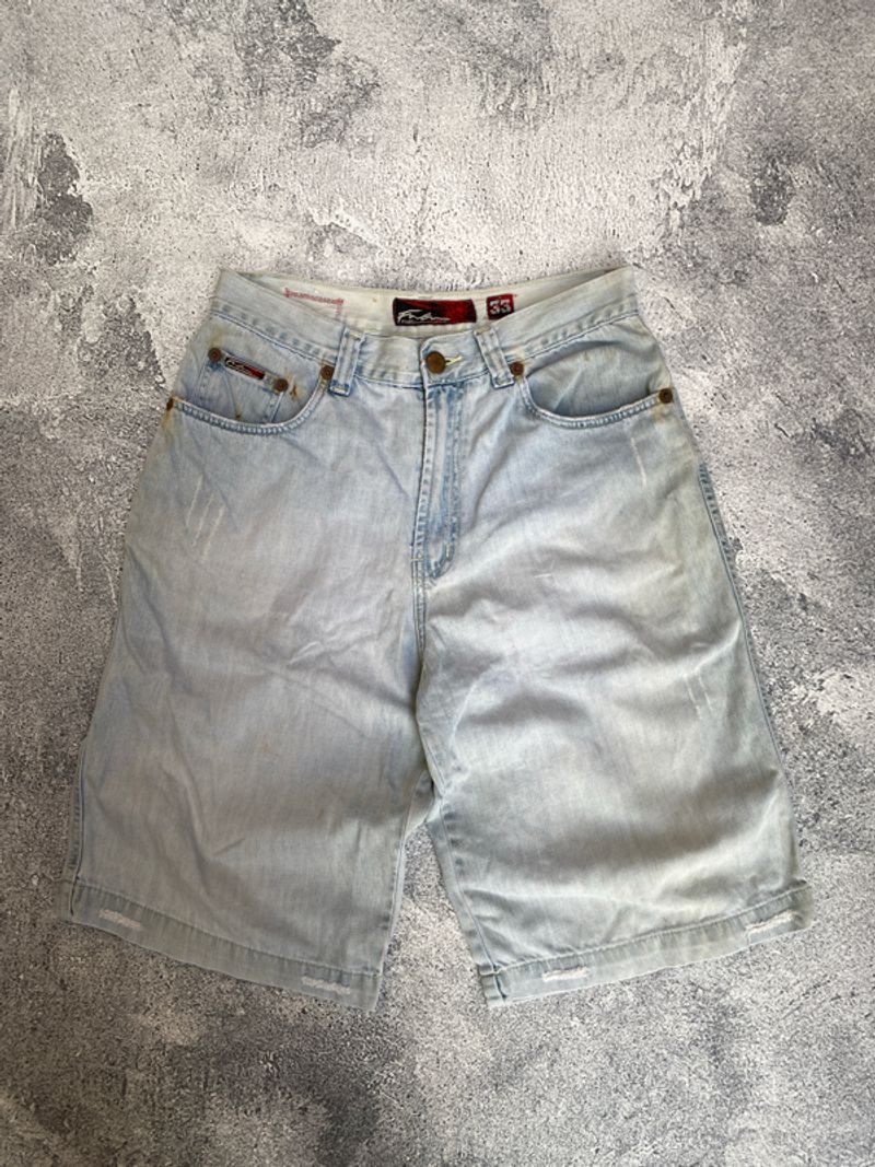 FUBU JEANS SHORT PANTS BIG POCKET, foto 6