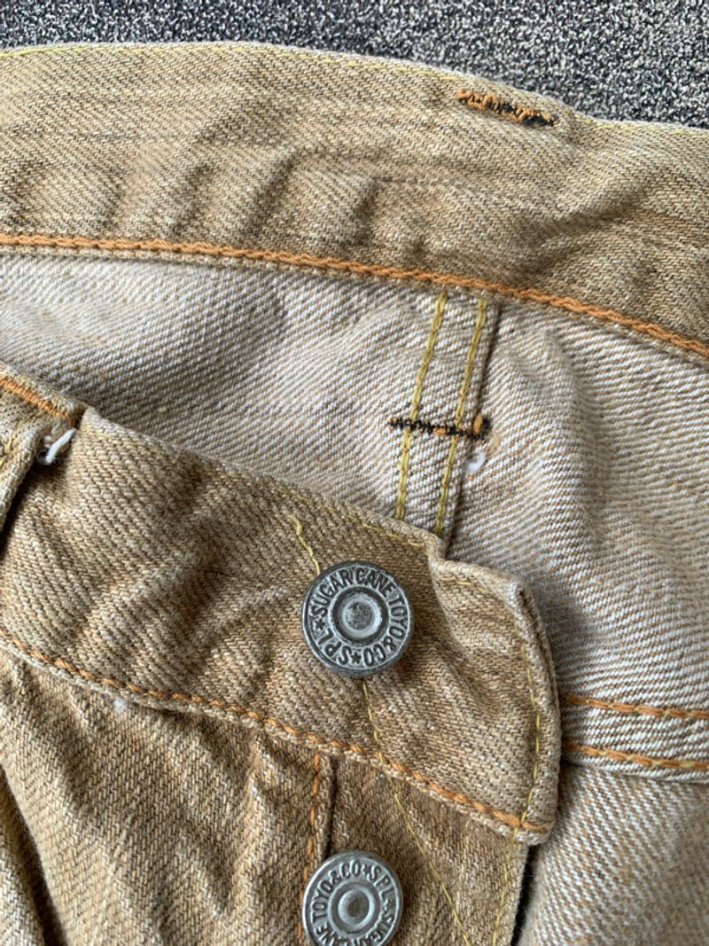 Sugar cane Selvedge jeans size 31, foto 3