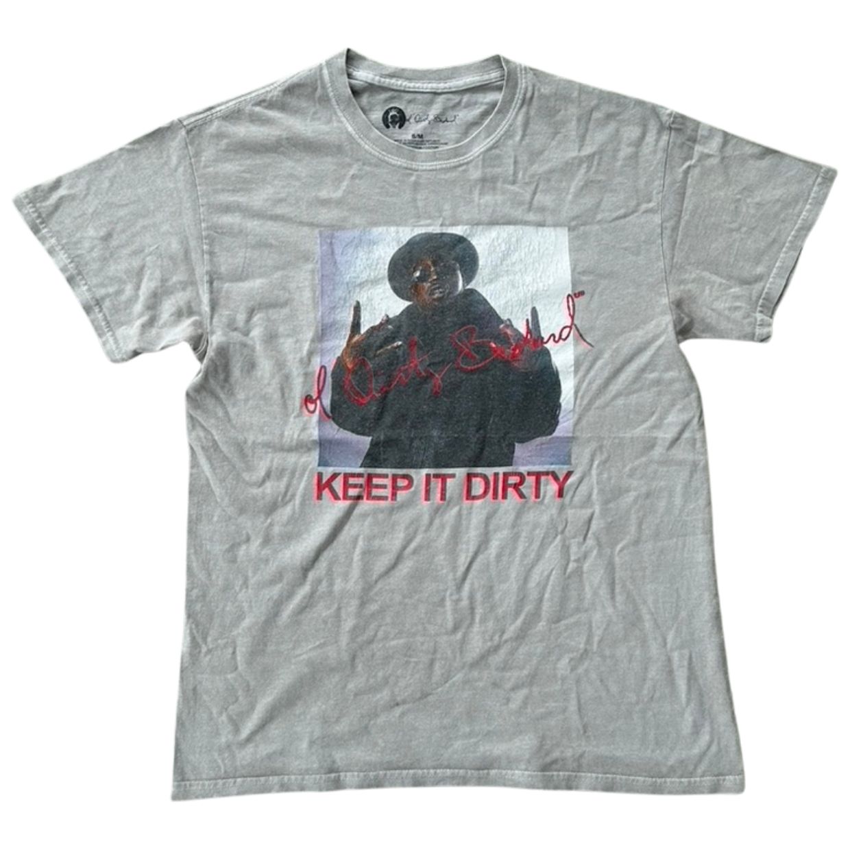Vintage Streetwear T-shirt Pria tan gray