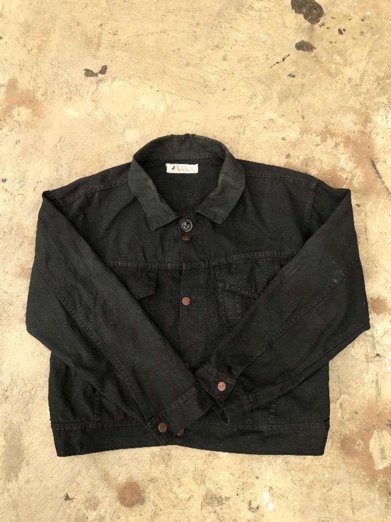 Boxy jacket black jeans, foto 2