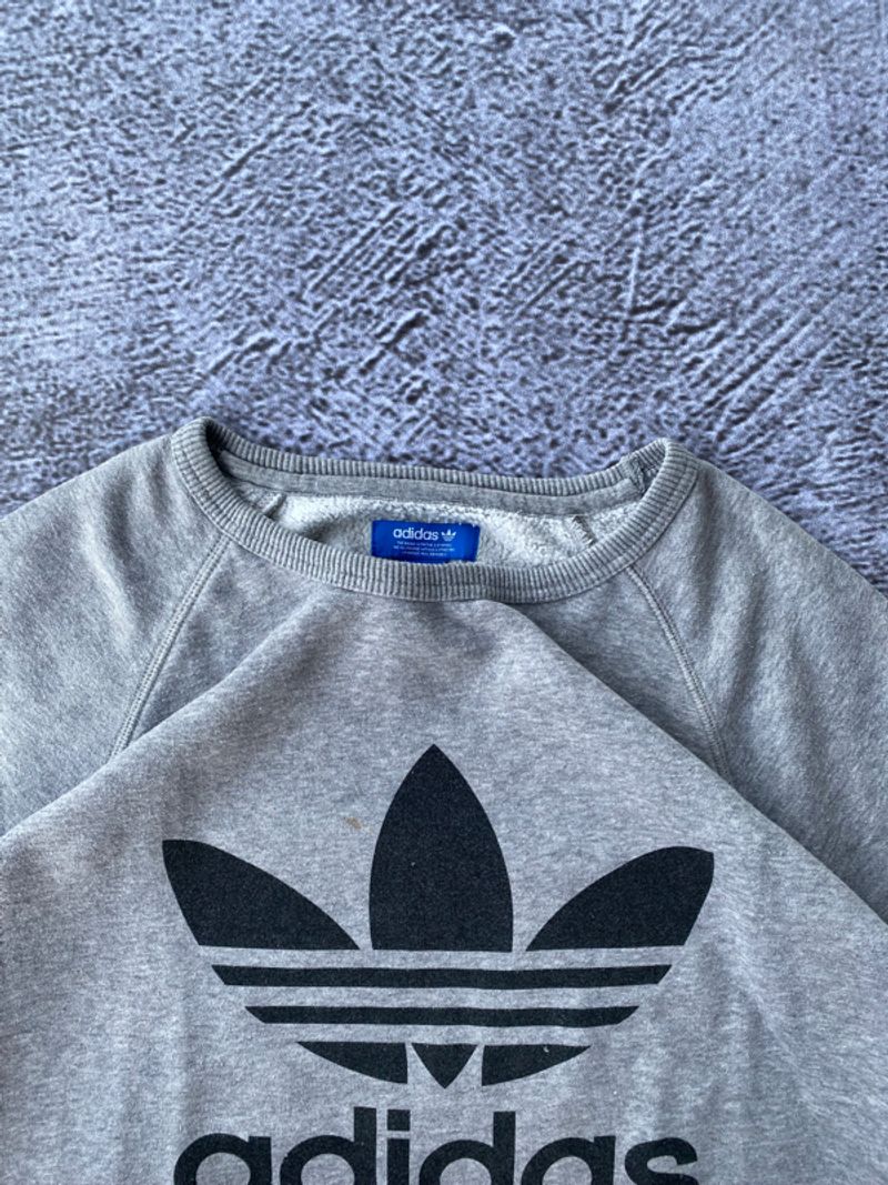 Crewneck ADIDAS BIG LOGO TREFOIL, foto 3
