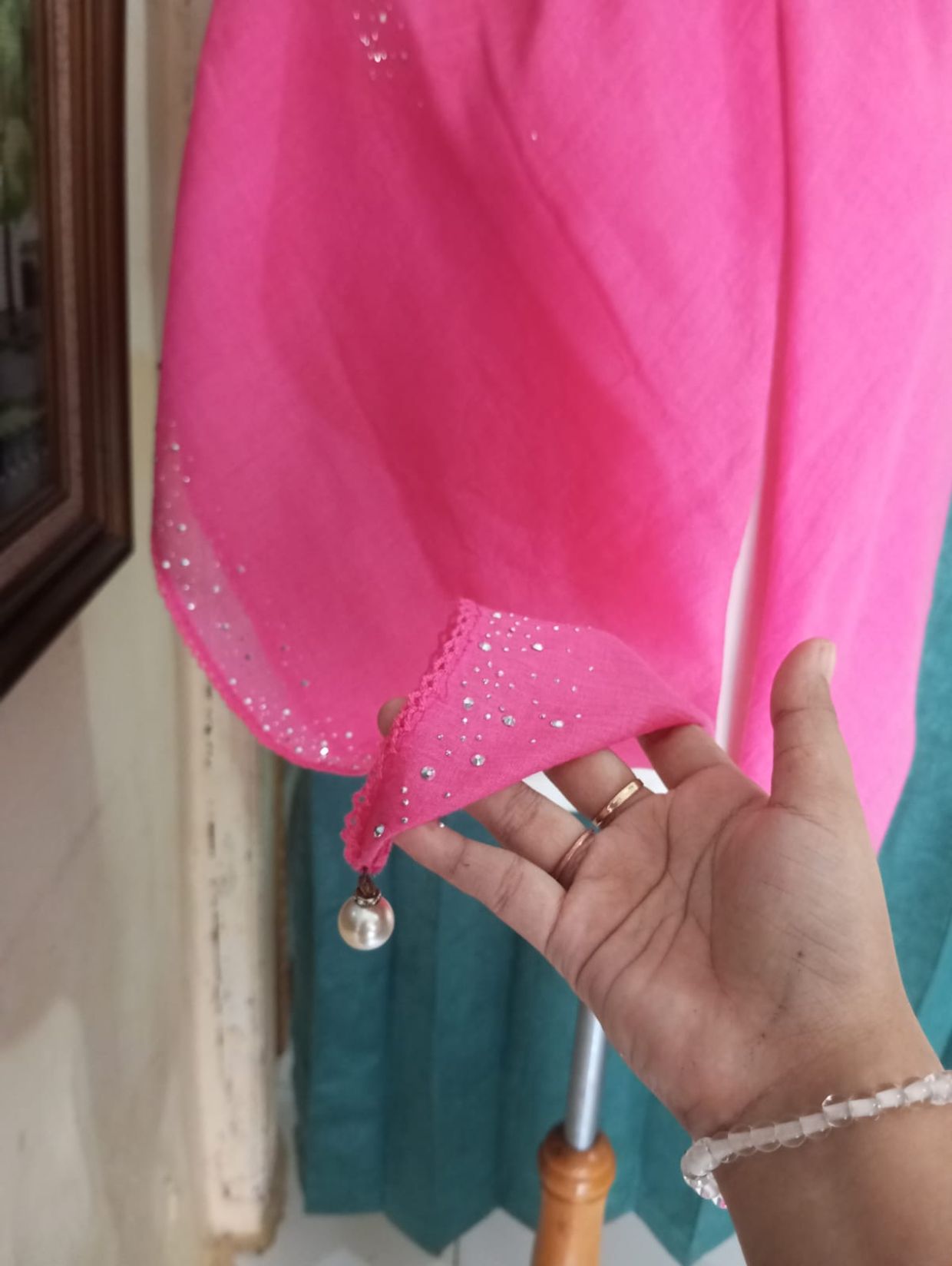 Vintage Wanita red pink, foto 3