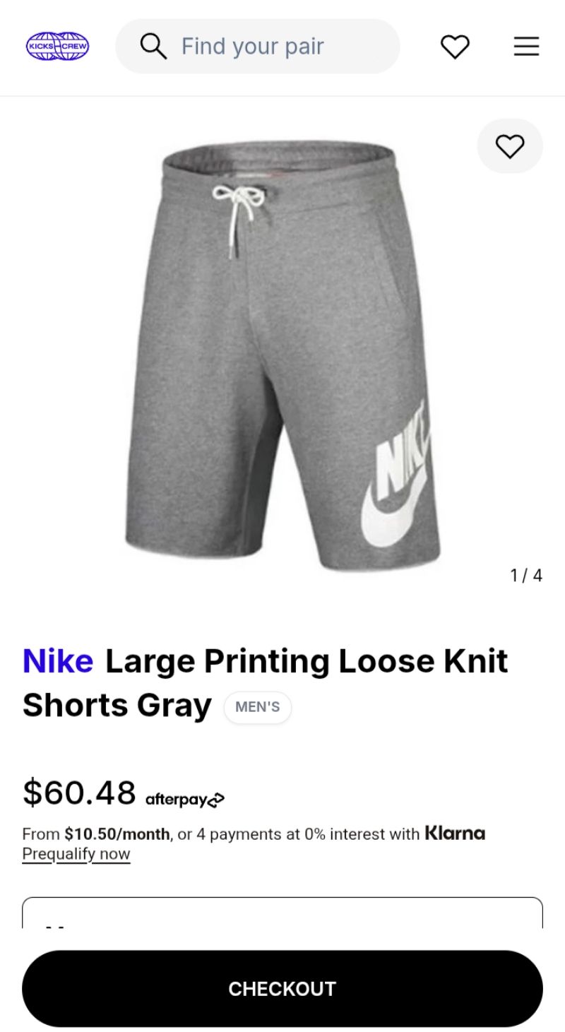 Short pants nike big logo, foto 6