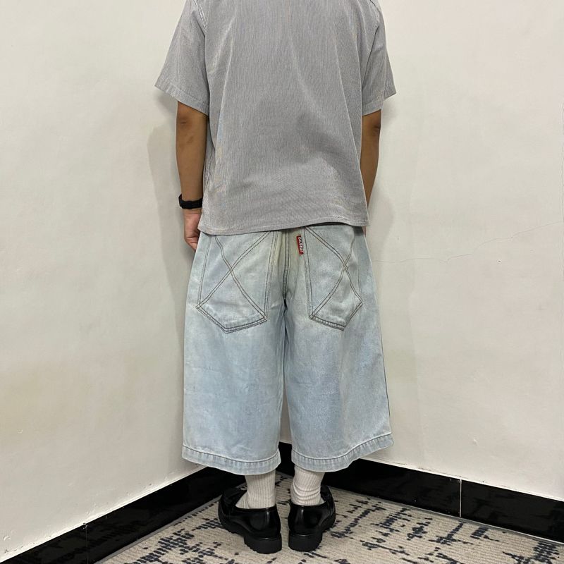 Calbear Baggy jorts blue jeans, foto 3