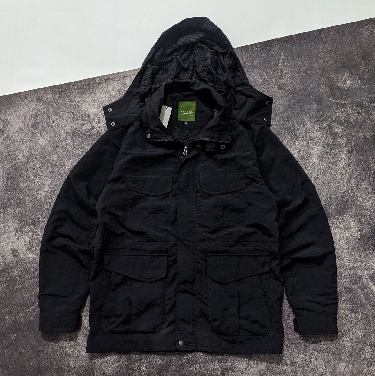 Gorpcore Track jacket Pria black, foto 2