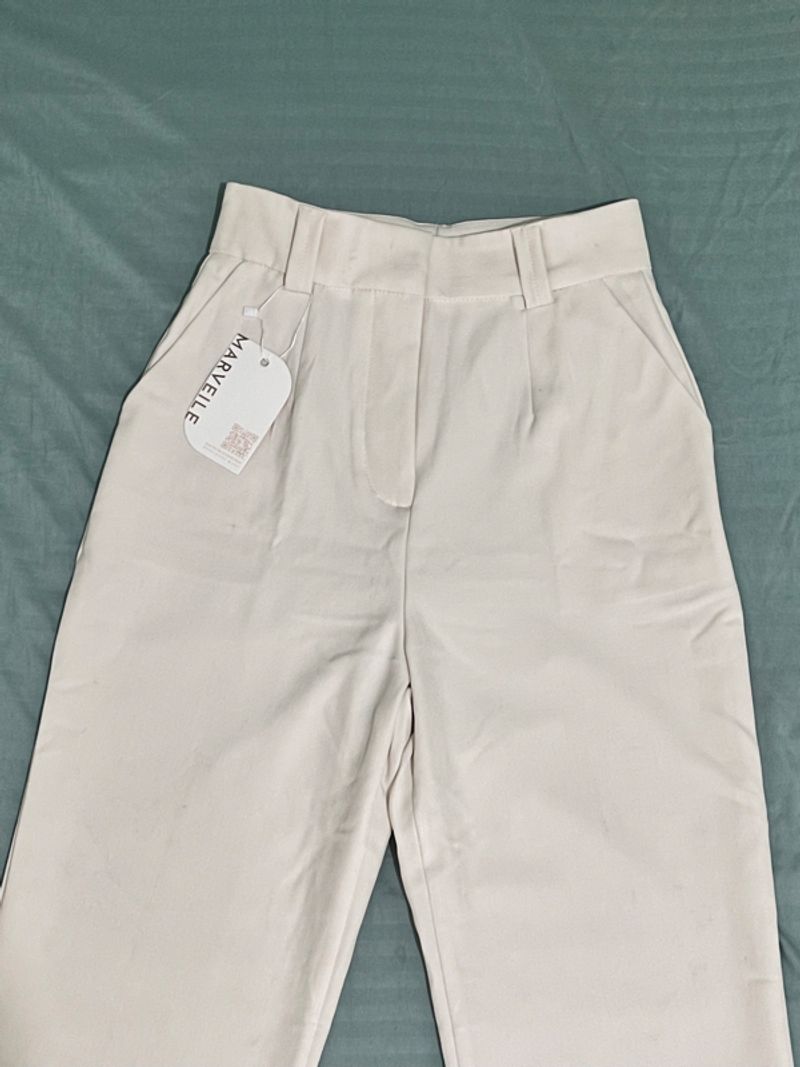 Cutbray Flare Pants Wanita, foto 3