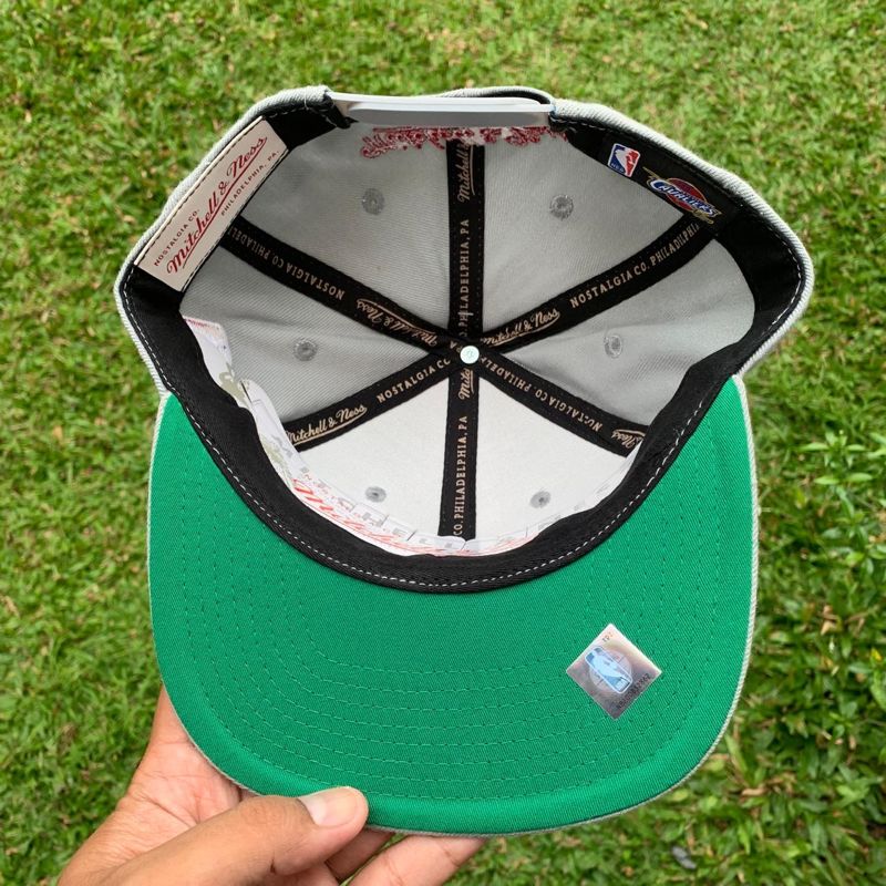 Mitchell & Ness Cleveland Cavaliers Snapback Gray NBA Hat Ca, foto 4
