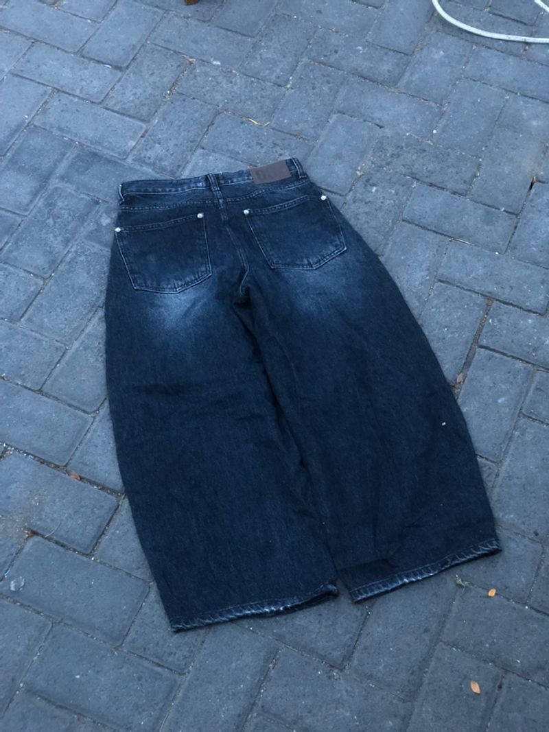 Black baggy jeans OOT, foto 2