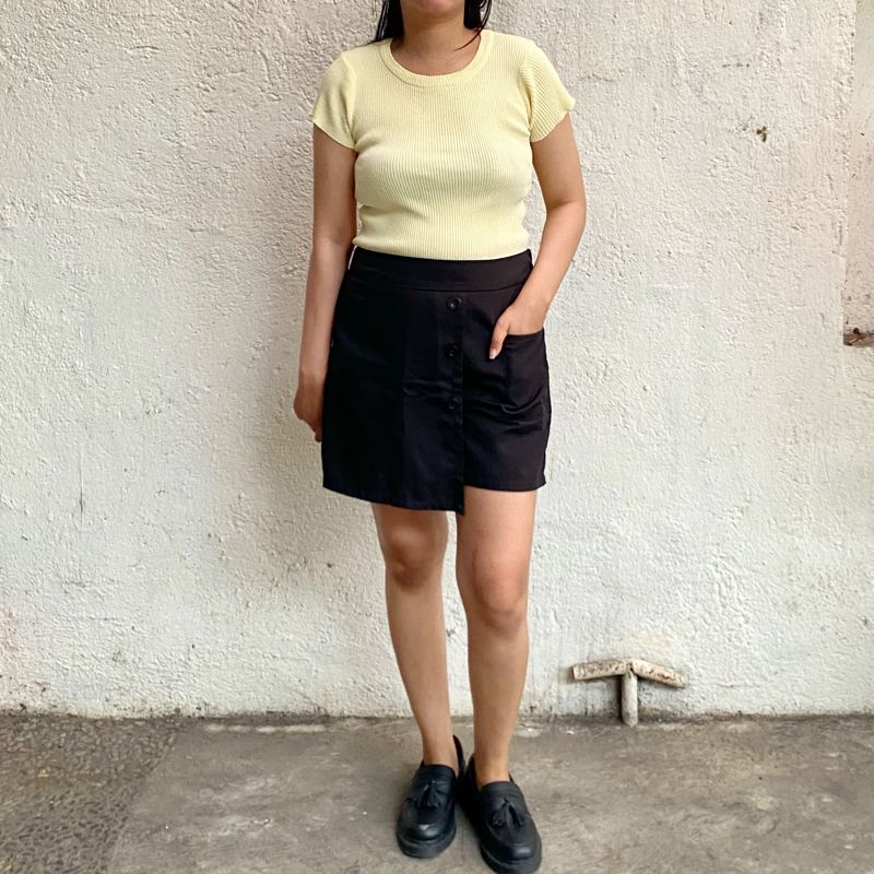 Knit Wanita Lengan Pendek, foto 2