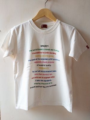 Kaos Levi's Integrity Atasan Lengan Pendek Unisex