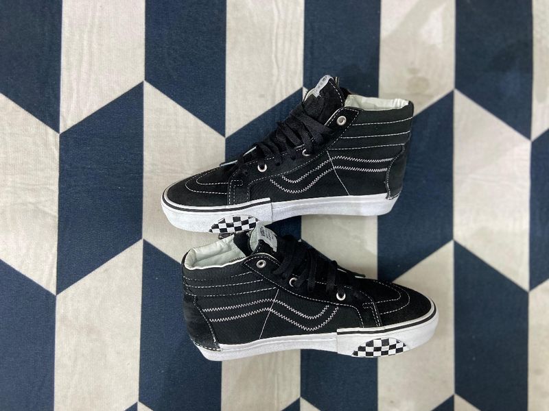 vans sk8-high cut n paste bw, foto 2