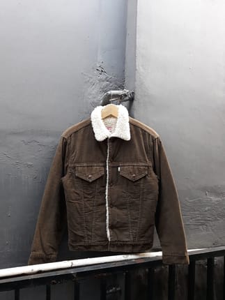 Levi's sherpa corduroy jacket