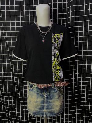y2k vision street wear grunge t-shirt