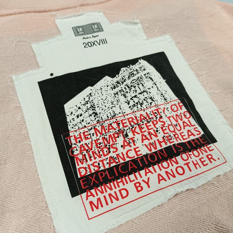Cav Empt Printed Loopback Hoodie Pink, foto 5