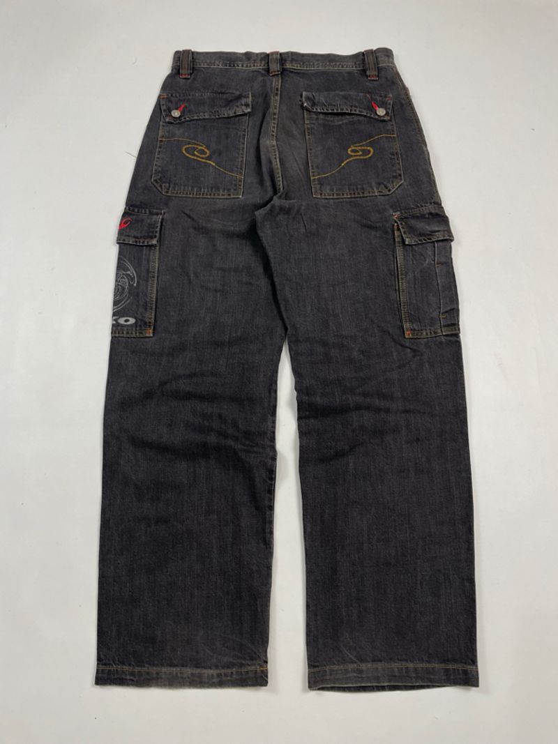 PIKO DENIM CARGO PANTS STRAIGHT FIT, foto 6