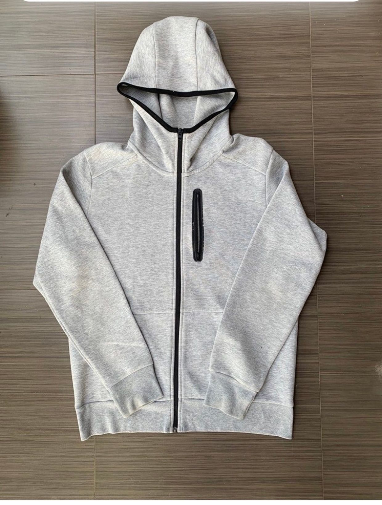 Uniqlo Streetwear Sportswear Track jacket Pria gray
