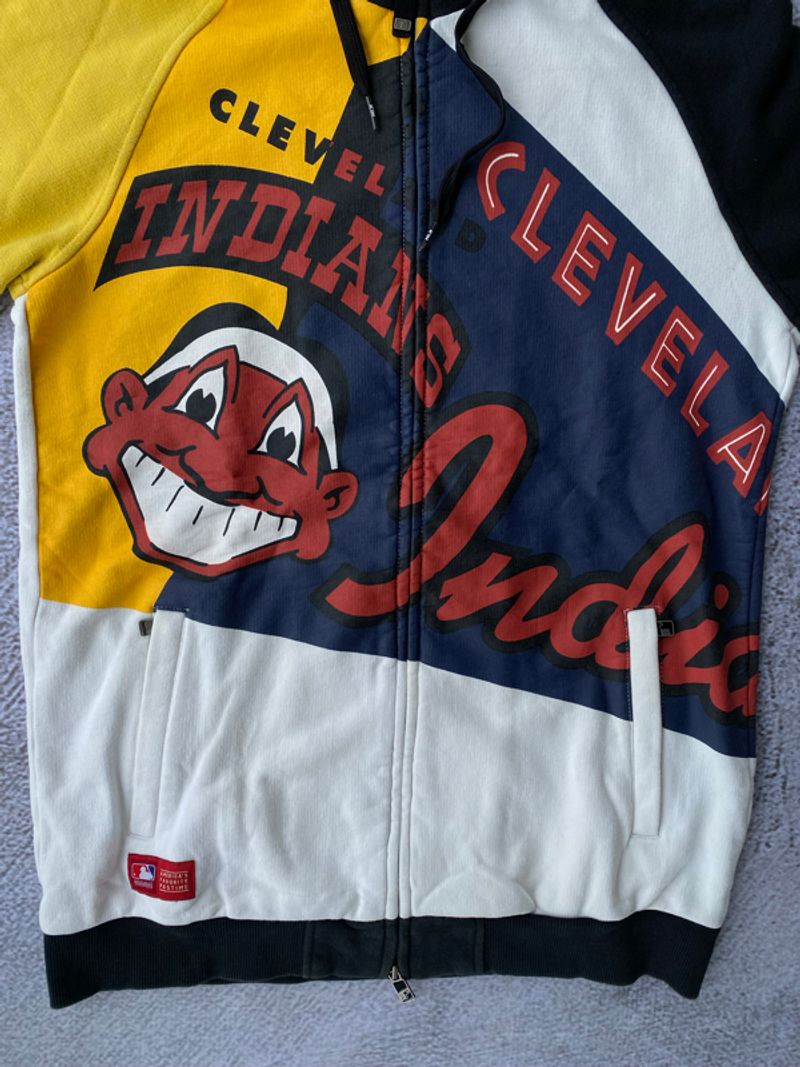 Hoodie zip MLB CLEVELAND INDIANS, foto 6