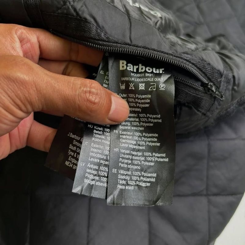 Barbour liddesdale classic quild jacket, foto 7